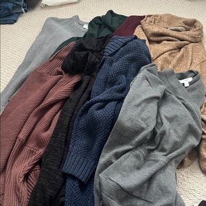 Women’s Sweater Closet Clearout!